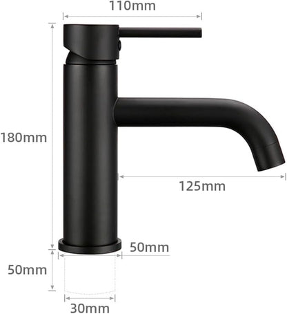 Brushed Gold Basin Faucet Solid Brass Hot and Cold Water Basin Mixer Sink Tap Deck Mounted Bathroom Taps,3,Include:1*Faucet