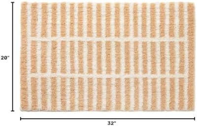 GIB Bathroom Rugs 32"x20", Extra Soft Absorbent Bath Mat for Bathroom Floor