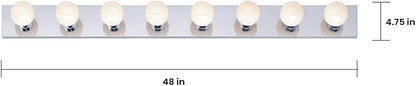 NUVO Lighting SF77/195 Eight Light Vanity Strip