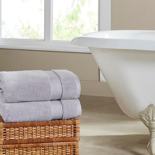 Modern Threads Luxury 6-Piece Quick-Dry Towel Set – Plush & Ultra-Absorbent for Spa-Like Experience, Lilac