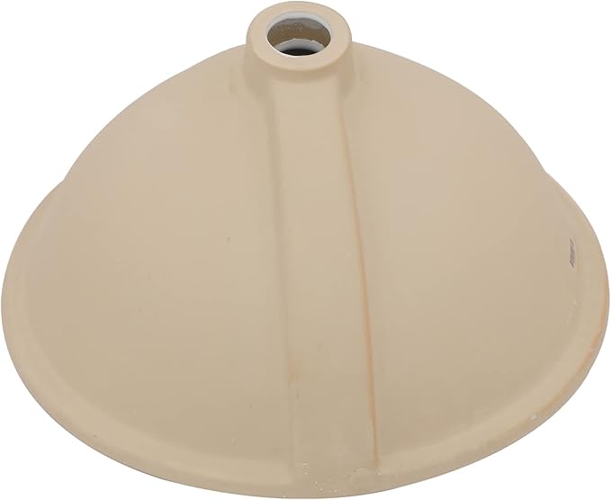 Lordear Undermount Bathroom Sink 18x15 Inch Oval Vessel Sink White Porcelain Ceramic Bathroom Vanity Sink Under Counter Lavatory Basin with Overflow Modern Art Basin