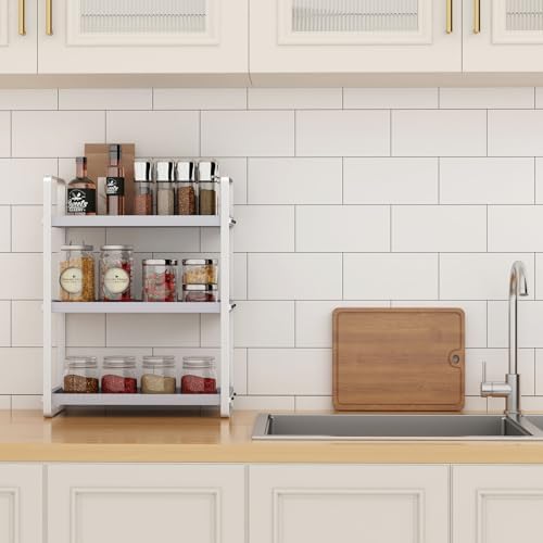 HNRLOY Bathroom Counter Organizer, Bathroom Counter Shelf, Makeup Organizer