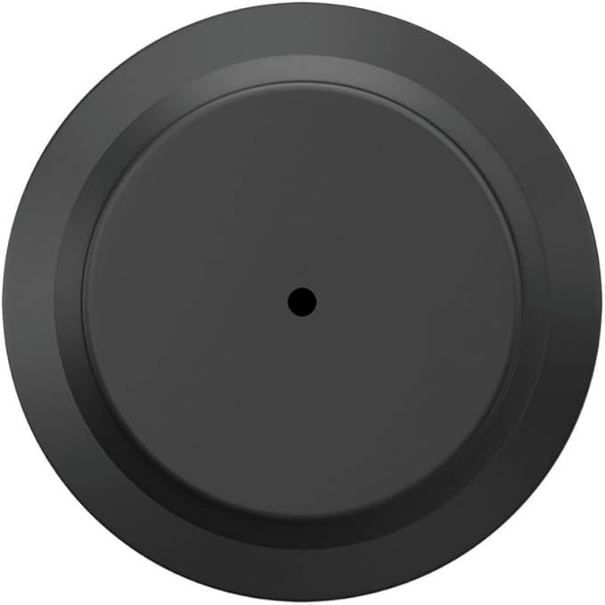 SCHLAGE F40 BWE 622 Bowery Door Knob, Bed & Bath Privacy Lock, Matte Black (Pack of 4)