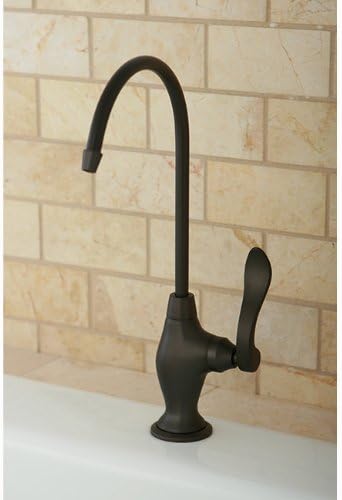 Kingston Brass Gourmetier KS3195NFL Nuwave French Single Handle Water Filtration Faucet, Oil Rubbed Bronze, 10.81 x 4.63 x 1.75