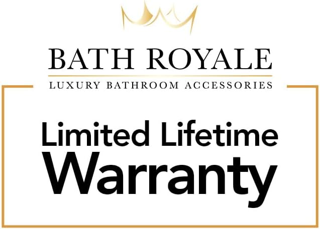 Bath Royale Pasha Luxury Bathroom Sink Faucet Single Control - All Metal, Easy Install, Matte Black