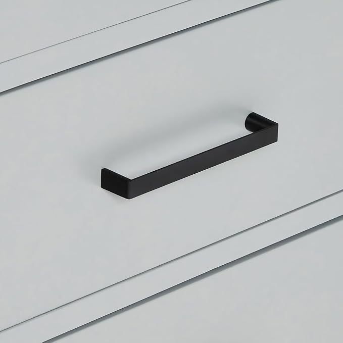ARIEL Hepburn 60 Inch Single Rectangle Sink Bathroom Vanity with Nero Marquina Black Quartz Countertop 1.5 Inch in Grey