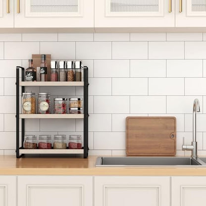 HNRLOY Bathroom Counter Organizer, Bathroom Counter Shelf, Makeup Organizer