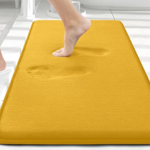 Smiry Memory Foam Bath Mat 30x20, Extra Soft and Absorbent Bathroom Rugs