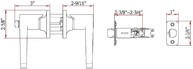 Design House 791640 Scroll Entry Door Lever Oil Rubbed Bronze