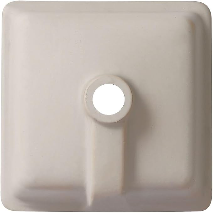 14 Inch Small Undermount Bathroom Sink White Square,Overflow Type | Ceramic Under Counter Bathroom Sink for Cabinet Porcelain Vanity Sinks(13.8"x13.8")