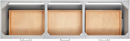 ARIEL Hutton 73 in. Double Oval Sink Floating Wall Vanity with 1.5" Inch White Quartz Countertop in Grey
