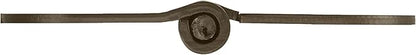 Design House Door Hinges for Interior Doors, 12-Pack, 3.5-inch x 3.5-inch – Rounded 5/8-inch Radius Steel Door Hinge – Antique Brass – Fits Standard Doors – Design House 189753