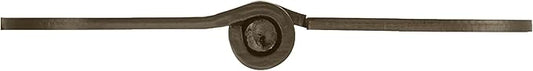 Design House Door Hinge, 3.5 in x 3.5 in, 5/8 in Radius, Interior, Rounded Steel, Removable Pin, Pre-Lubricated, Easy to Install, Antique Brass Finish, 9 Pack, 189811