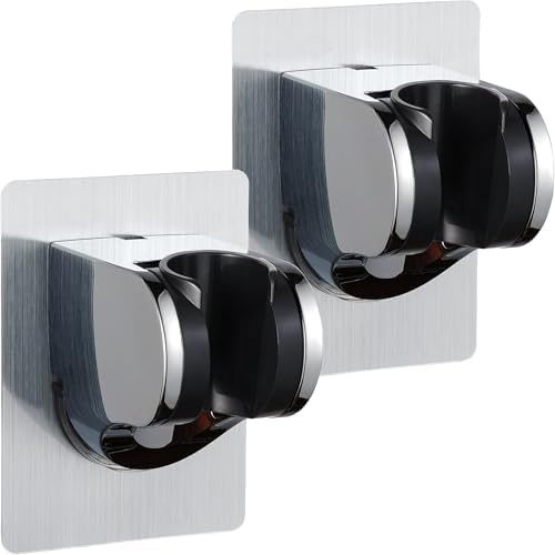 Shower Head Holder, 2 Pack Handheld Showerhead Holder Mount Bracket