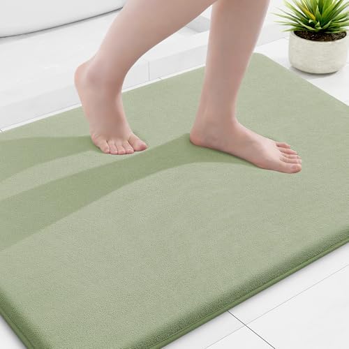 Smiry Memory Foam Bath Mat 36x24, Extra Soft and Absorbent Bathroom Rugs
