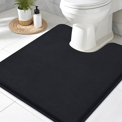 Smiry Memory Foam Toilet Rugs 20x20, Extra Soft Absorbent Bathroom Rugs