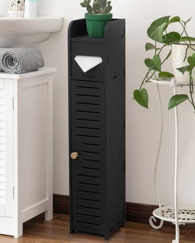 AOJEZOR Small Bathroom Storage Cabinet: Protect Rental Deposit for Renters