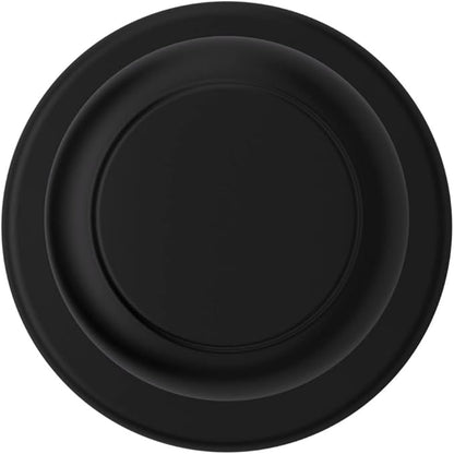 Kwikset Cove Interior Passage Door Knob, Handle for Closet and Hallway Doors, Non-Locking Doorknob, Matte Black (Pack of 4)