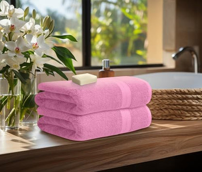 Avalon Towels Pink Bath Towels, Pink Towel Set, 8pc