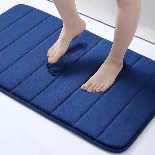 Buganda Memory Foam Bath Mat 34 x 20, Ultra Soft Absorbent Bathroom Rugs