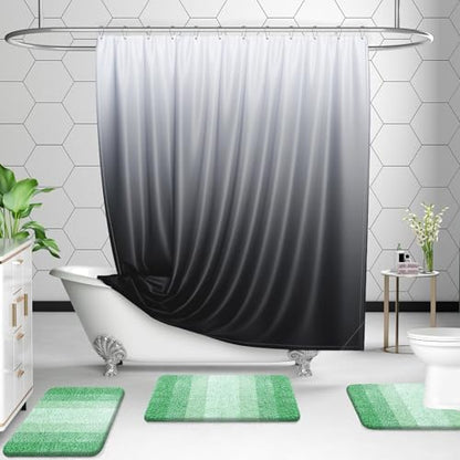 OLANLY Microfiber Bathroom Rugs Sets 3 Piece, 36"x24"+24"x16"+24"x20"