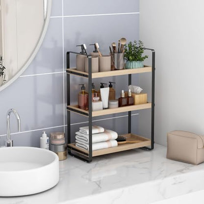 HNRLOY Bathroom Counter Organizer, Bathroom Counter Shelf, Makeup Organizer