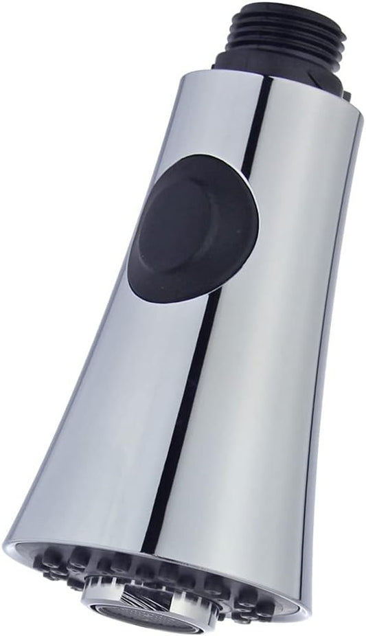 Kingston Brass Gourmetier KDH8721 Pull-Down Kitchen Faucet Sprayer, Chrome