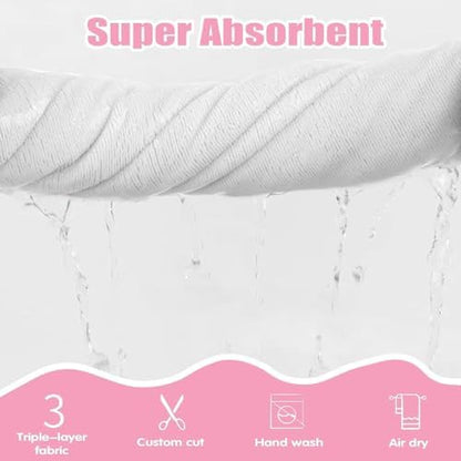 2-Pack Microfiber Bath Towels (27x54 Inches) - Ultra Soft & Quick Dry, 3X Absorbency, Lightweight for Gym, Yoga, Travel & Spa - Perfect for Home, Fitness & Post-Workout