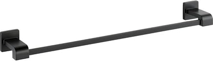 Delta 77524-BL Ara 24-in Wall Mount Towel Bar Bath Hardware Accessory in Matte Black