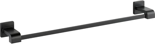 Delta 77524-BL Ara 24-in Wall Mount Towel Bar Bath Hardware Accessory in Matte Black