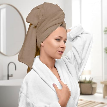 Avalon Towels Beige Bath Towels, Beige Towel Set, 8pc