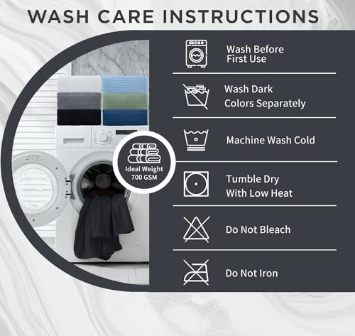 Extra Large Bath Sheet Set of 4,Ultra Soft Fluffy Towel,35”x 70”Oversized Bath Towel Set,Premium Microfiber Bathroom Towel Set Highly Absorbent Quick Dry Shower Towel for Bathroom,Hotel,Spa (Black)