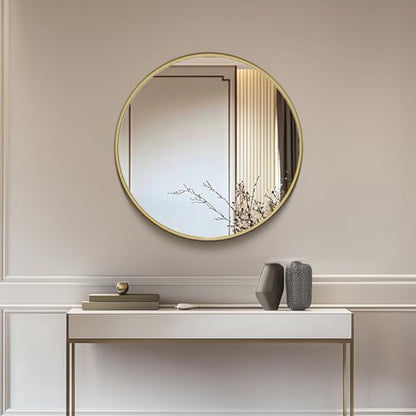 NEWBULIG 20IN Round Bathroom Wall Mirror
