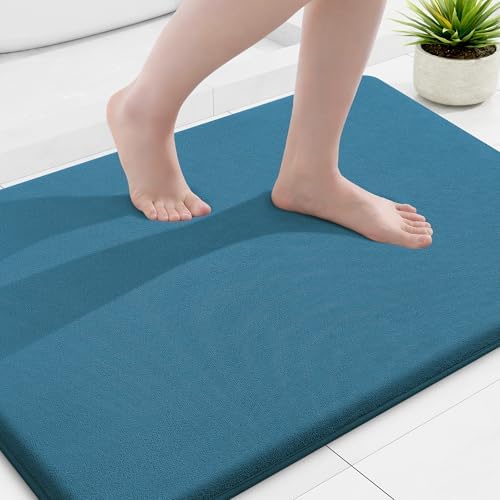 Smiry Memory Foam Bath Mat 36x24, Extra Soft and Absorbent Bathroom Rugs