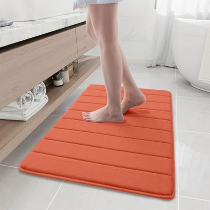 Buganda Memory Foam Bath Mat 35.4 x 24, Ultra Soft Absorbent Bathroom Rugs