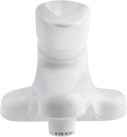 Dura Faucet DF-PL100-WT RV Single Lever Bathroom Faucet (White ABS Plastic)