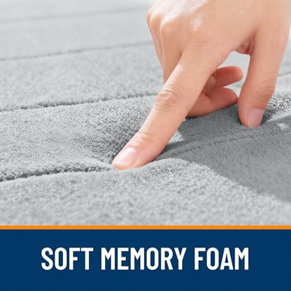 OLANLY Memory Foam Bath Mat 36x24, Super Soft and Absorbent Bathroom Rugs