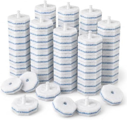 80 Pack Wand Refills Compatible with Clorox Toilet Brushes, Instant Foam Cleaning, Secure Lock No Slipping, Odor Neutralizing, Easy Snap-On Design