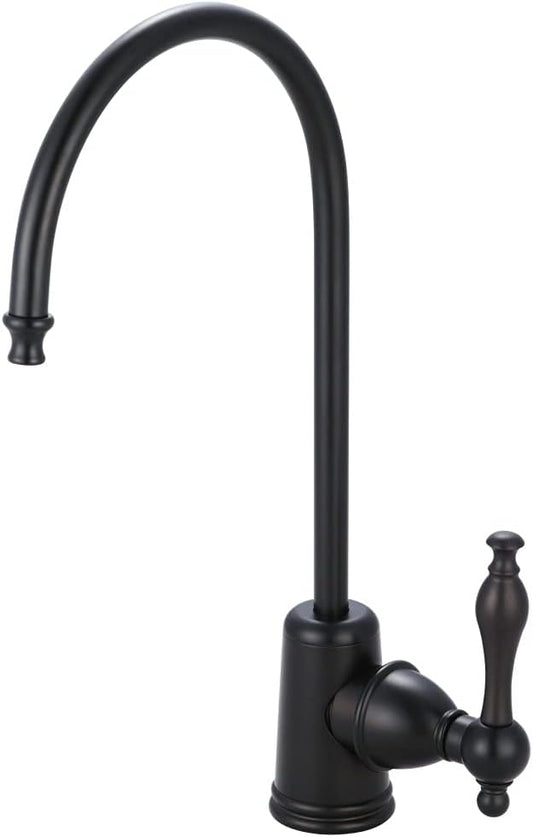 Kingston Brass Gourmetier KS7195NL Naples Single Handle Water Filtration Faucet, Oil Rubbed Bronze