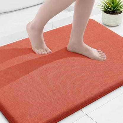 Smiry Memory Foam Bath Mat 36x24, Extra Soft and Absorbent Bathroom Rugs