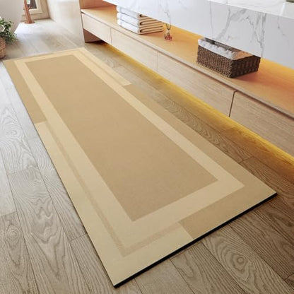 YDKGL Non Slip Bath Mat Long Ultra Thin Bathroom Rugs Runner Fit Under Door