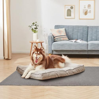 ZALL Tan Waffle Bath Mat,Super Absorbent Non Slip Bathroom Rug,Brown 17x24inch,Machine Washable Ultra Soft Floor Mats