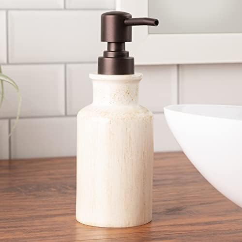 Creative Scents Rustic Luxe Bathroom Soap Dispenser