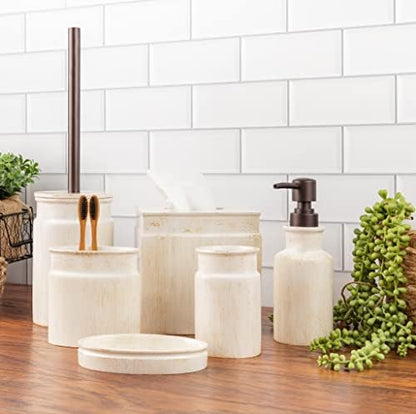 Creative Scents Rustic Luxe Bathroom Soap Dispenser