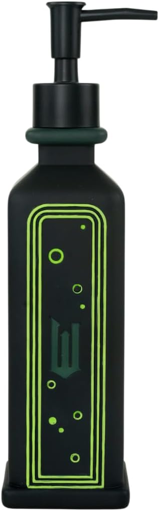 Wicked Soap/Lotion/Hand Sanitizer Resin Pump Dispenser, 10.01 Ounces, (Officially Licensed Product) by Franco