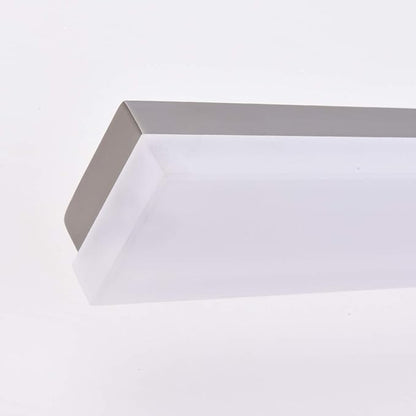 mirrea 36in Modern LED Vanity Light for Bathroom Lighting Dimmable 36w Brushed Nickel (Warm White 3000K)