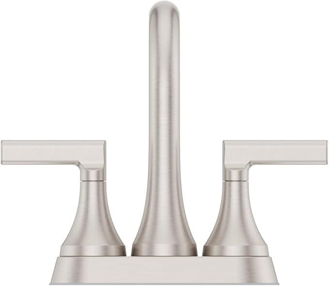 Pfister Vedra 2-Handle 4" Centerset Bathroom Faucet in Matte Black