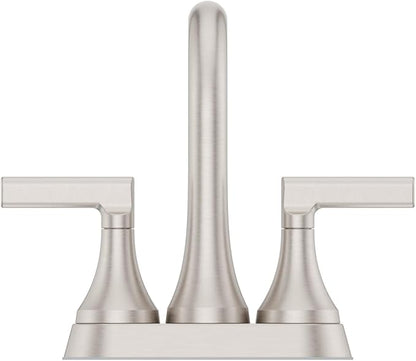 Pfister Vedra 2-Handle 4" Centerset Bathroom Faucet in Matte Black