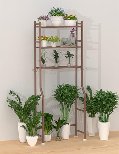 Livilord 3-Tier Over Toilet Storage, Freestanding, Bronze