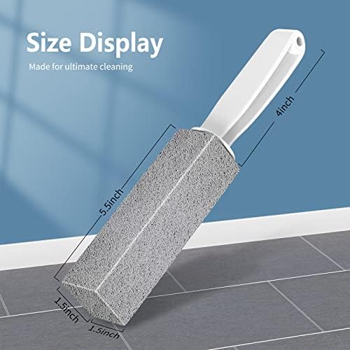 Laiyeoy Pumice Stone Toilet Bowl Cleaner, Hard Water Stain Remover